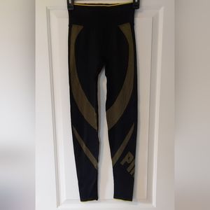 PINK ACTIVE Black Compression Leggings Size XS